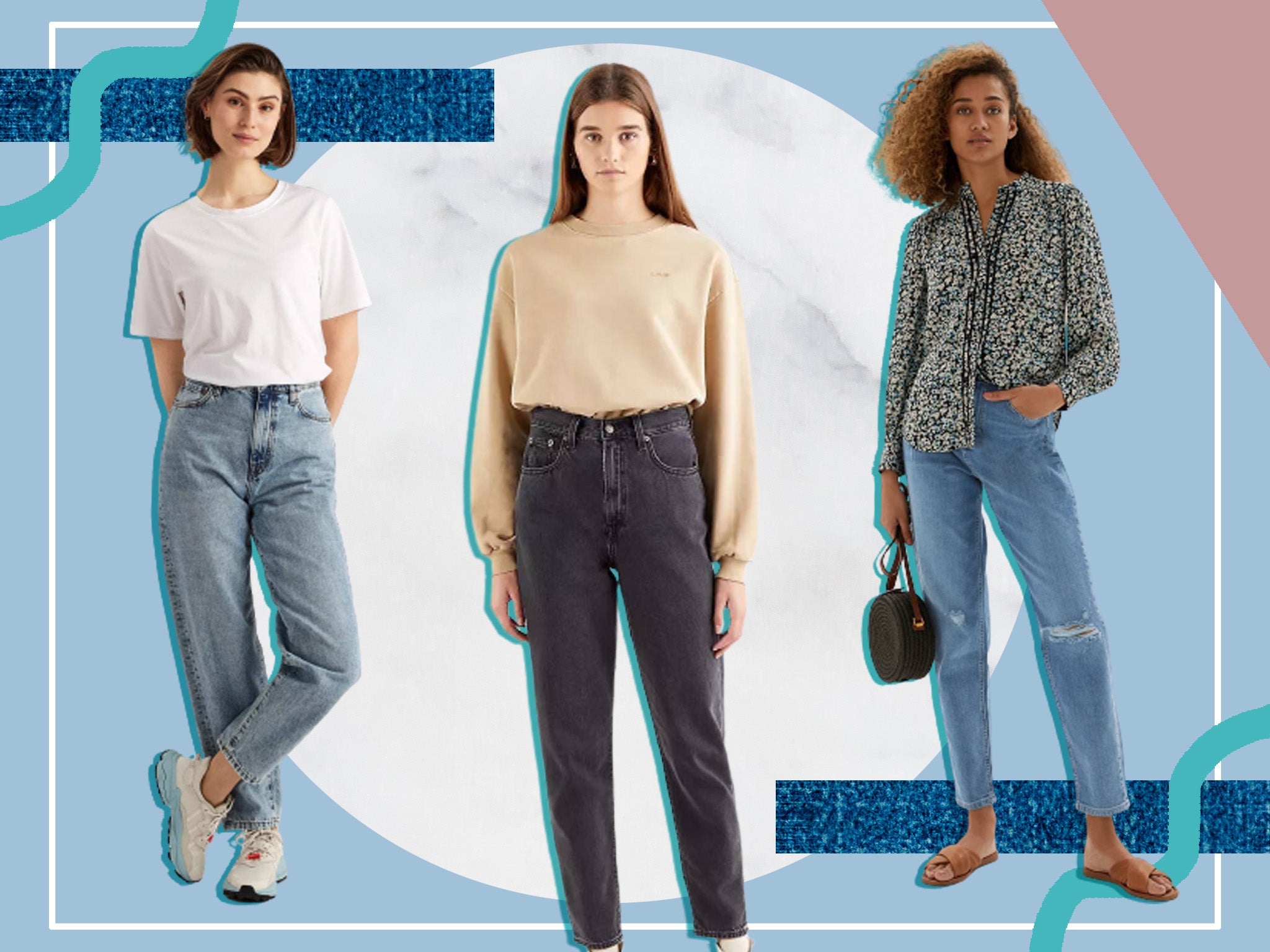 Mango 100% Cotton Mom-Fit Jeans XL, Women's Fashion, Bottoms, Jeans &  Leggings on Carousell
